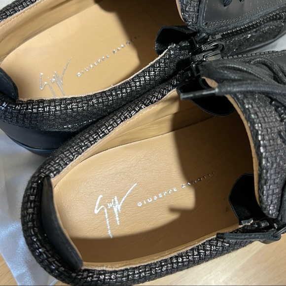 Giuseppe Zanotti men’s sneakers NEW size 43 US 10 Made in Italy - Picture 6 of 10